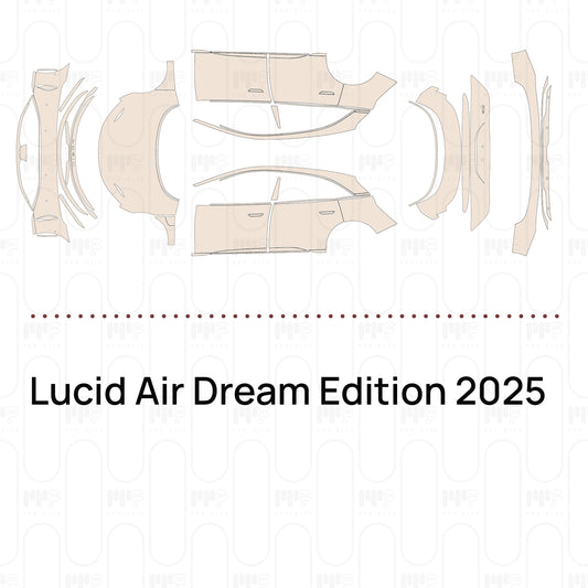 Voorgesneden PPF Lucid Air Dream Edition 2025