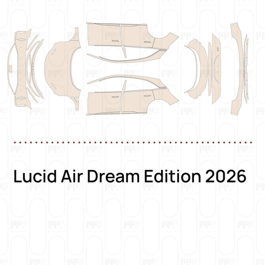 Voorgesneden PPF Lucid Air Dream Edition 2026