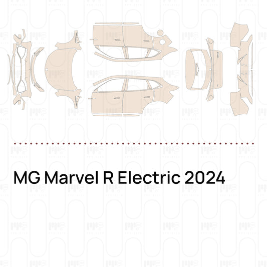 Voorgesneden PPF MG Marvel R Electric 2024