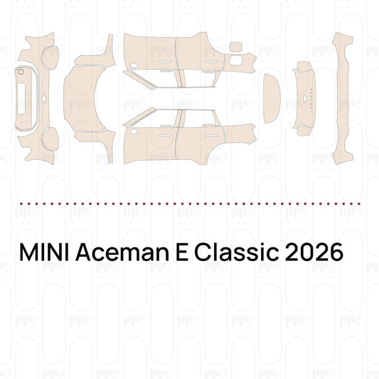 Voorgesneden PPF MINI Aceman E Classic 2026