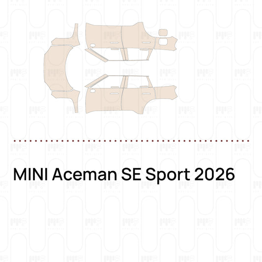 Voorgesneden PPF MINI Aceman SE Sport 2026