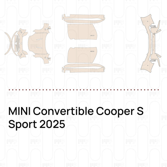 Voorgesneden PPF MINI Convertible Cooper S Sport 2025