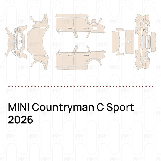 Voorgesneden PPF MINI Countryman C Sport 2026