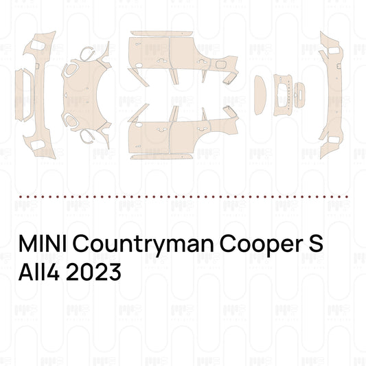 Voorgesneden PPF MINI Countryman Cooper S All4 2023