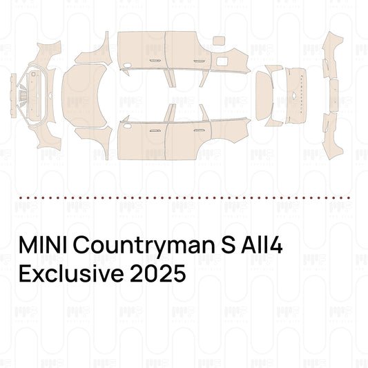 Voorgesneden PPF MINI Countryman S All4 Exclusive 2025