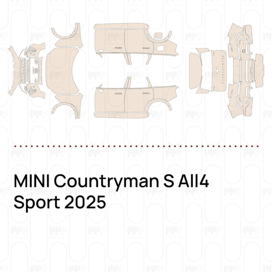 Voorgesneden PPF MINI Countryman S All4 Sport 2025