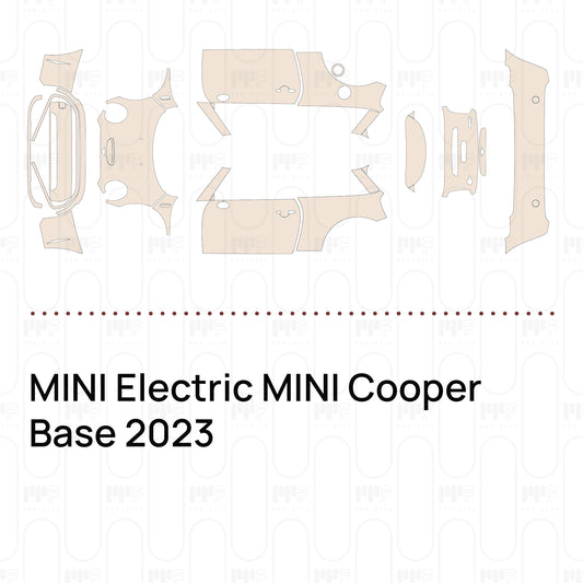Voorgesneden PPF MINI Electric MINI Cooper Base 2023