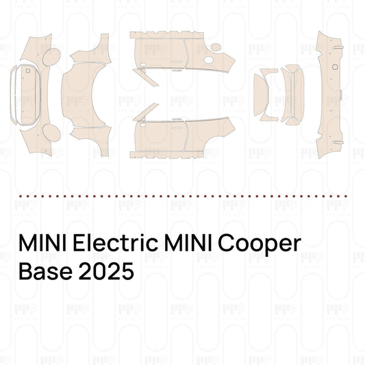 Voorgesneden PPF MINI Electric MINI Cooper Base 2025