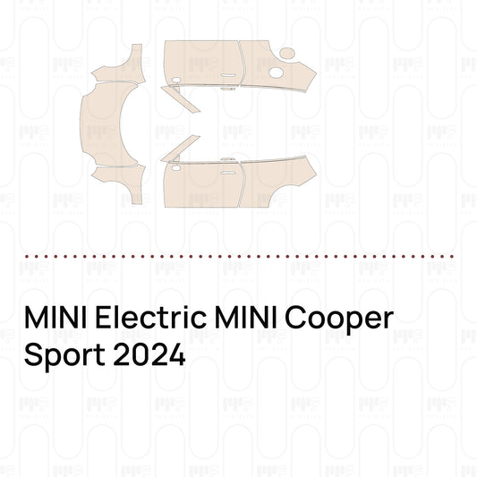 Voorgesneden PPF MINI Electric MINI Cooper Sport 2024