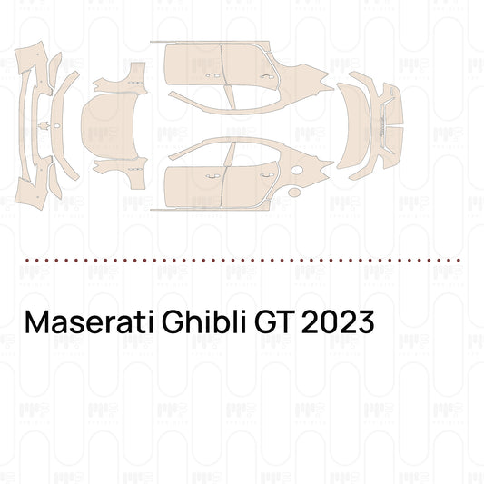 Voorgesneden PPF Maserati Ghibli GT 2023