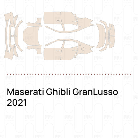 Voorgesneden PPF Maserati Ghibli GranLusso 2021