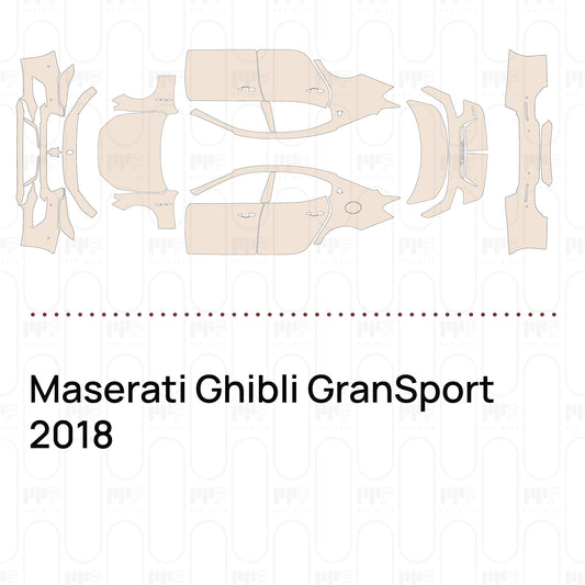 Voorgesneden PPF Maserati Ghibli GranSport 2018