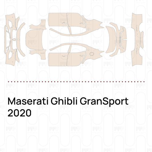 Voorgesneden PPF Maserati Ghibli GranSport 2020