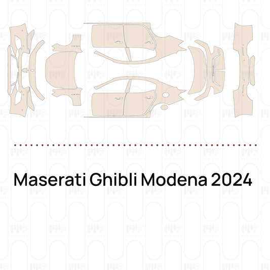 Voorgesneden PPF Maserati Ghibli Modena 2024