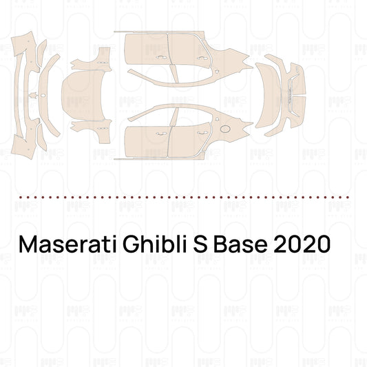 Voorgesneden PPF Maserati Ghibli S Base 2020