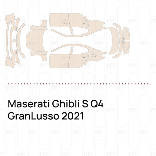 Voorgesneden PPF Maserati Ghibli S Q4 GranLusso 2021