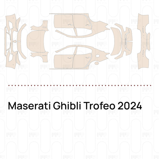 Voorgesneden PPF Maserati Ghibli Trofeo 2024