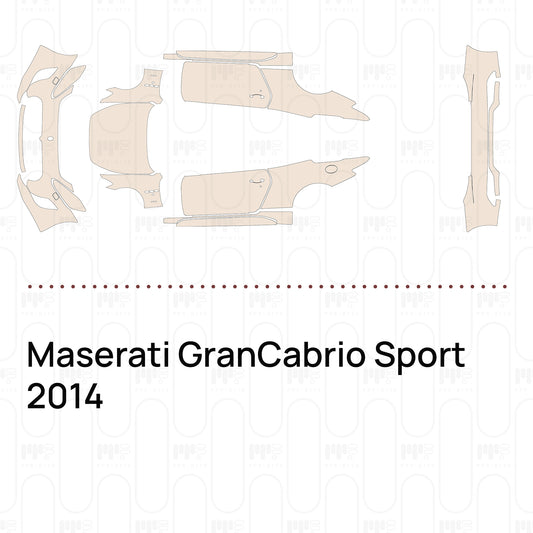 Voorgesneden PPF Maserati GranCabrio Sport 2014