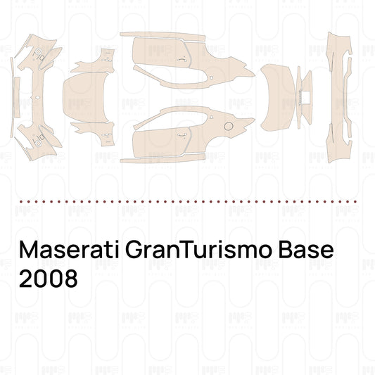 Voorgesneden PPF Maserati GranTurismo Base 2008