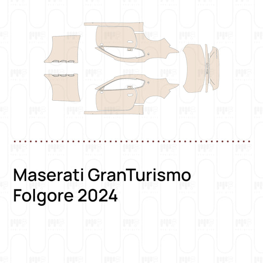 Voorgesneden PPF Maserati GranTurismo Folgore 2024