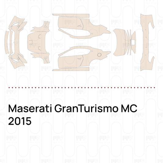 Voorgesneden PPF Maserati GranTurismo MC 2015