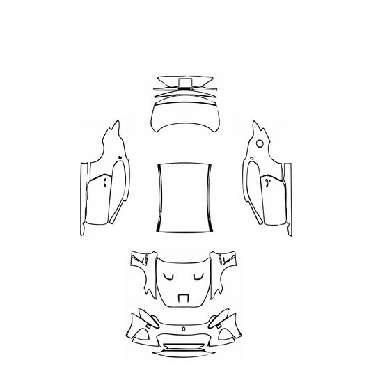 Pre-Cut PPF Maserati GranTurismo MC 2019 - PPF-Kits