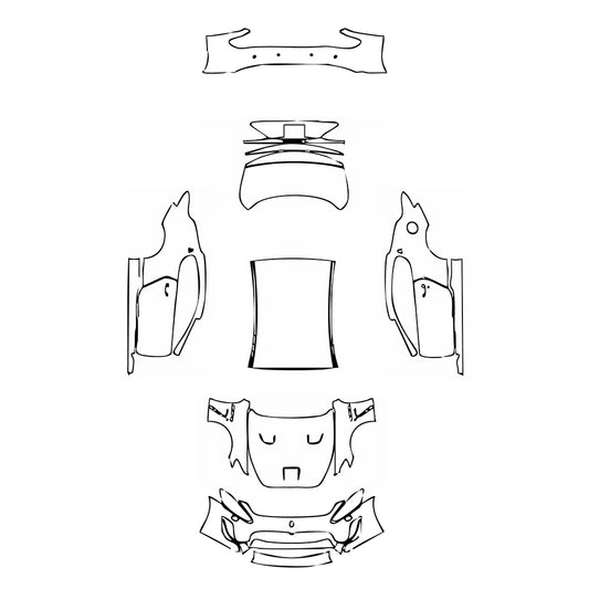 Pre-Cut PPF Maserati GranTurismo MC Centennial 2015 - PPF-Kits