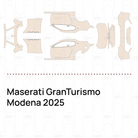 Voorgesneden PPF Maserati GranTurismo Modena 2025