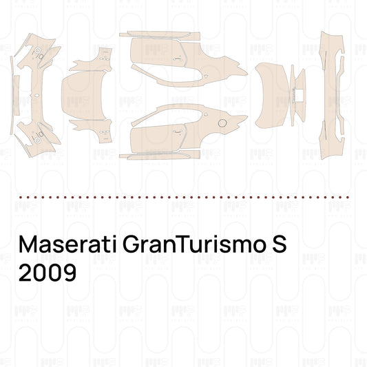 Voorgesneden PPF Maserati GranTurismo S 2009