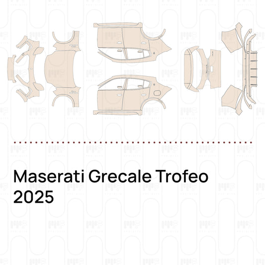 Voorgesneden PPF Maserati Grecale Trofeo 2025