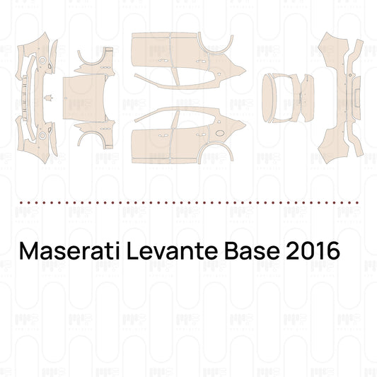 Voorgesneden PPF Maserati Levante Base 2016