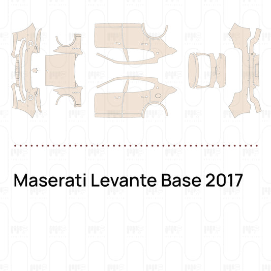 Voorgesneden PPF Maserati Levante Base 2017