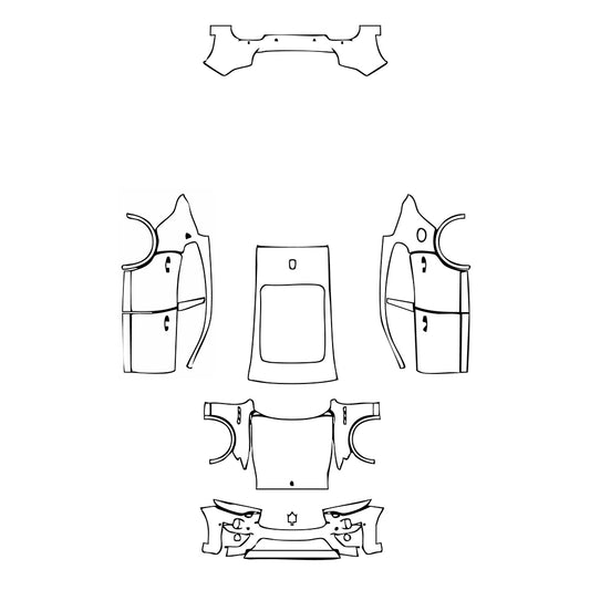 Pre-Cut PPF Maserati Levante GTS 2021 - PPF-Kits