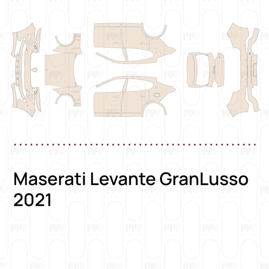 Voorgesneden PPF Maserati Levante GranLusso 2021