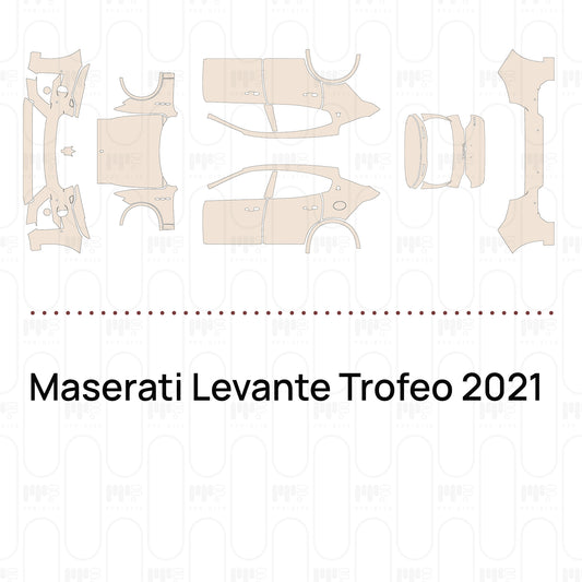 Voorgesneden PPF Maserati Levante Trofeo 2021