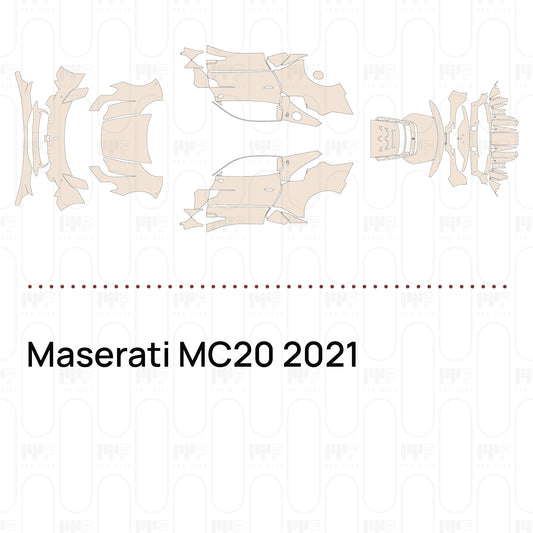 Voorgesneden PPF Maserati MC20 2021