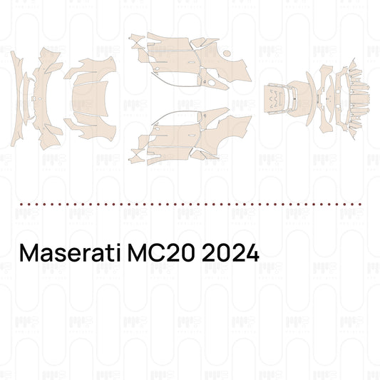 Voorgesneden PPF Maserati MC20 2024