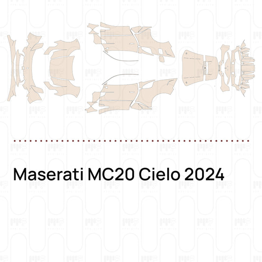 Voorgesneden PPF Maserati MC20 Cielo 2024
