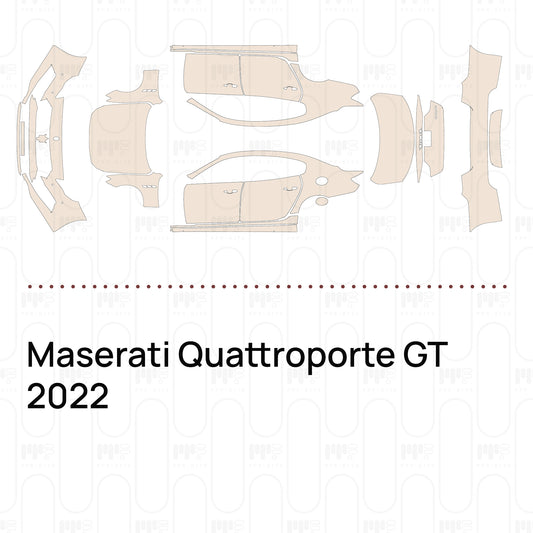Voorgesneden PPF Maserati Quattroporte GT 2022
