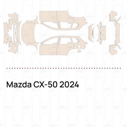 Voorgesneden PPF Mazda CX-50 2024