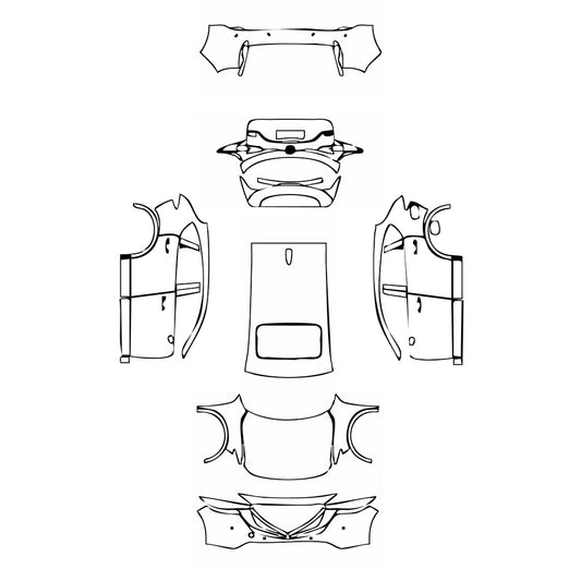 Pre-Cut PPF Mazda CX-5 2025 - PPF-Kits
