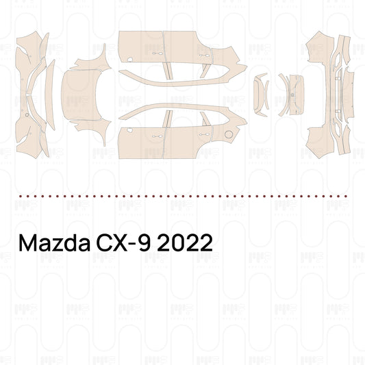 Voorgesneden PPF Mazda CX-9 2022