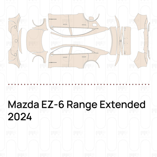 Voorgesneden PPF Mazda EZ-6 Range Extended 2024