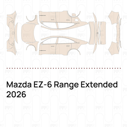 Voorgesneden PPF Mazda EZ-6 Range Extended 2026