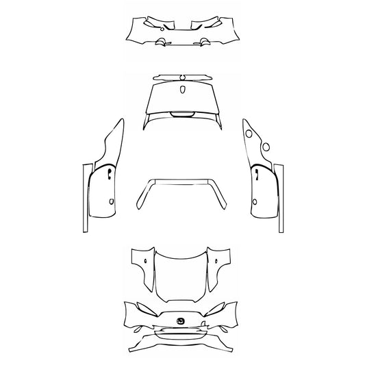 Pre-Cut PPF Mazda MX-5 Miata Grand Touring 2022 - PPF-Kits