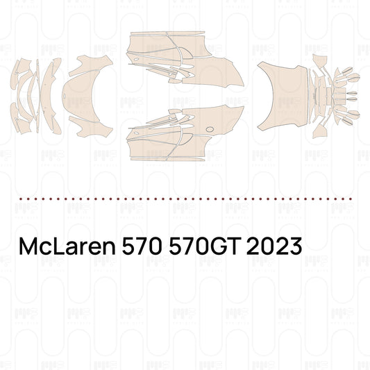 Voorgesneden PPF McLaren 570 570GT 2023