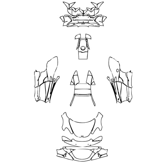 Pre-Cut PPF McLaren 600LT Spider 2021 - PPF-Kits