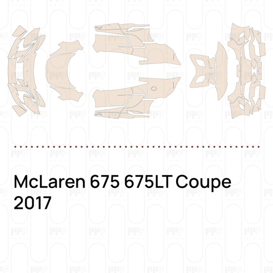 Voorgesneden PPF McLaren 675 675LT Coupe 2017