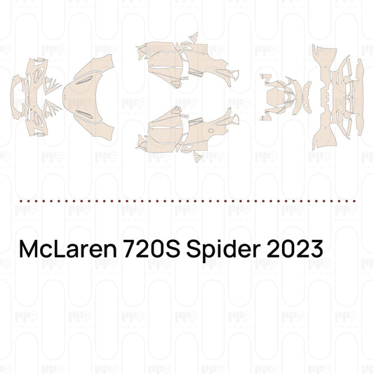 Voorgesneden PPF McLaren 720S Spider 2023