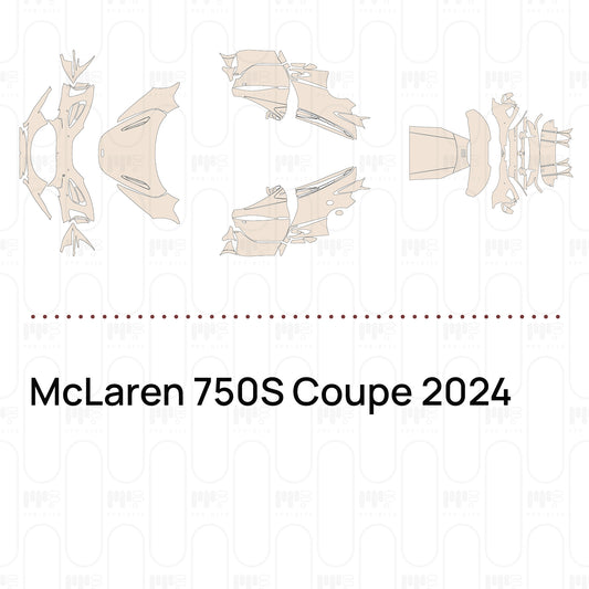 Voorgesneden PPF McLaren 750S Coupe 2024